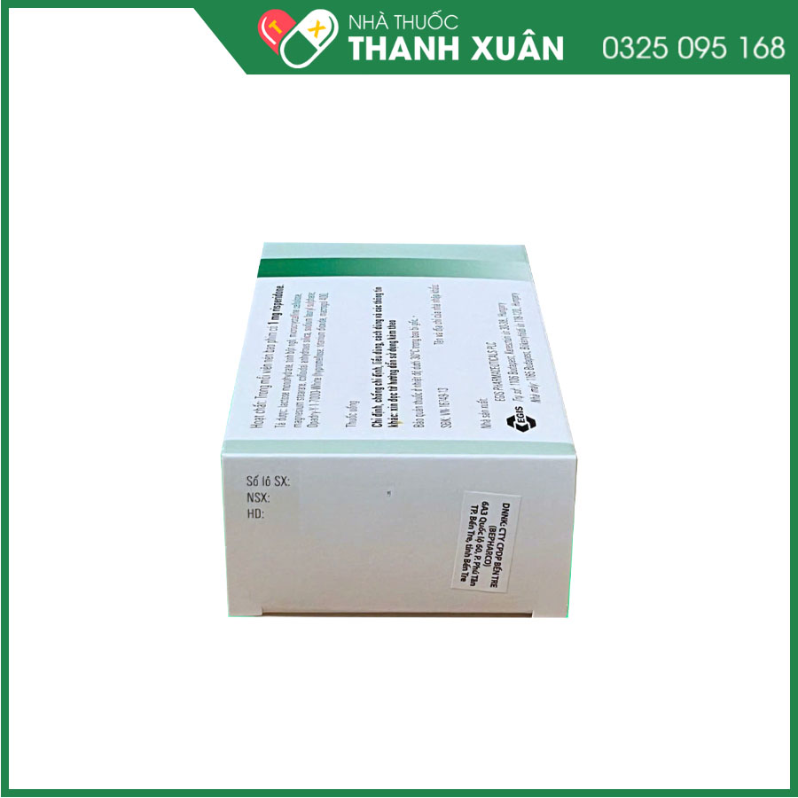 Rileptid 1mg điều trị tâm thần phân liệt, trầm cảm, lo âu hoặc rối loạn hành vi ở trẻ em và thanh niên